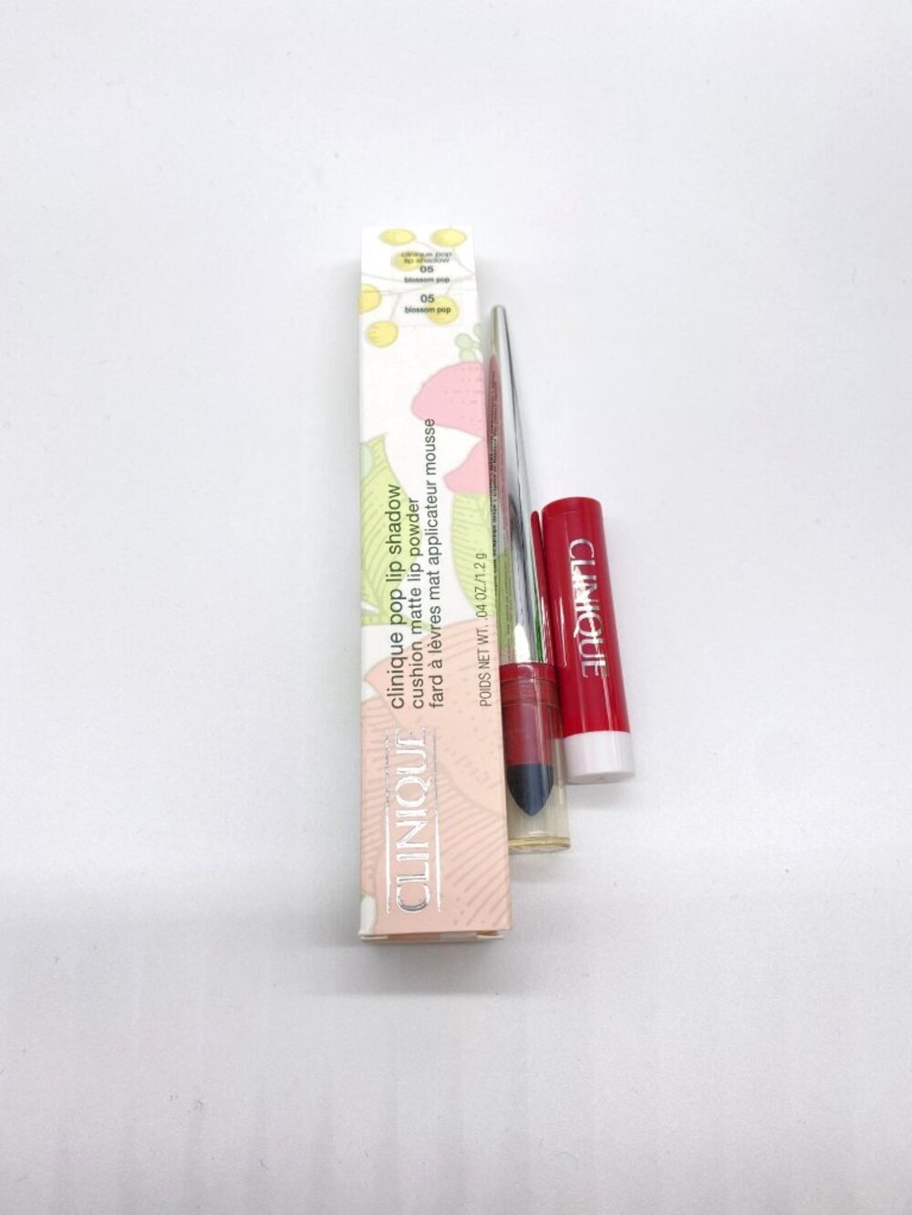 Clinique Pop Lip Shadow Cushion Matte Lip Powder, 05 Blossom Pop, 1.2g / 0.04oz
